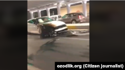 Кадр из видеозаписи, сделанной на месте