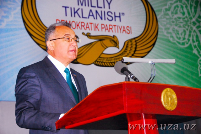 Предвыборное выступление Акмаля Саидова