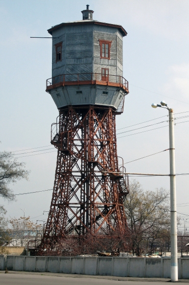 Водонапорная башня в Ташкенте, 2007 год
