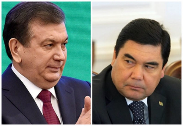 Шавкат Мирзиёев и Гурбангулы Бердымухамедов