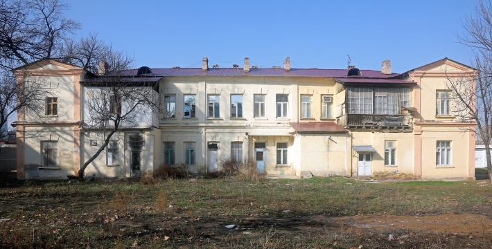 Дома бывшего военного городка в Ташкенте. Январь, 2019