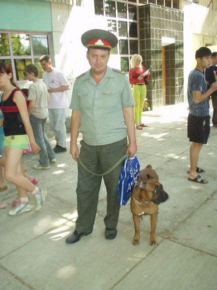 Владимир Калошин во время службы