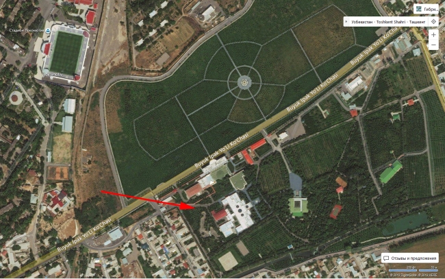 Дворец скромняги Каримова размером со стадион Локомотив в президентской резиденции Дурмень