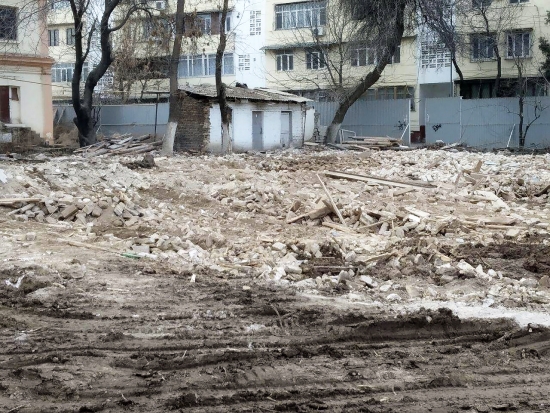 Здесь стоял дом номер 26. Январь, 2020