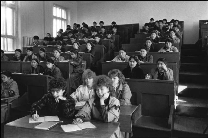 Ашхабад, факультет математики госуниверситета, 1987