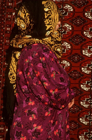 Рынок возле Ашхабада, 1994