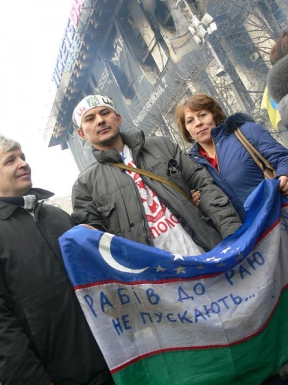Шавкат - українець по духу, узбек за родом та проживаням. Фото - Рома Амор